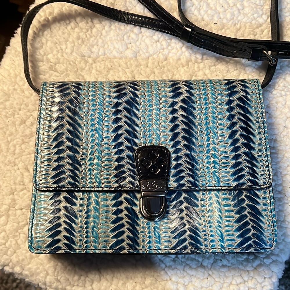 Patricia Nash embossed crossbody